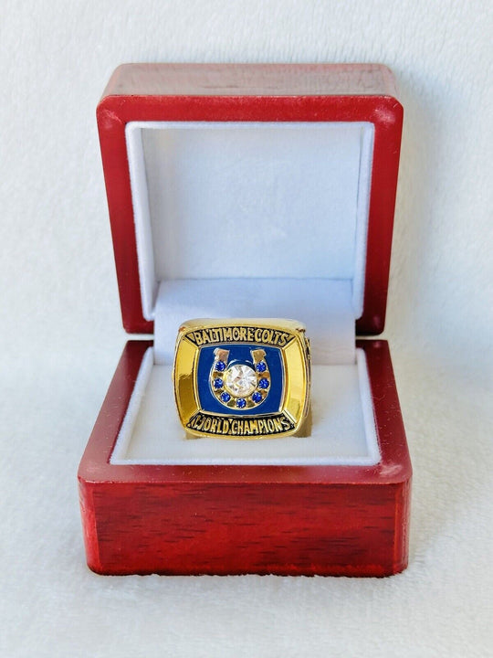 1970 Baltimore/Indianapolis Colts Championship Ring W Box, US SHIP - EB Sports Champion's Cache