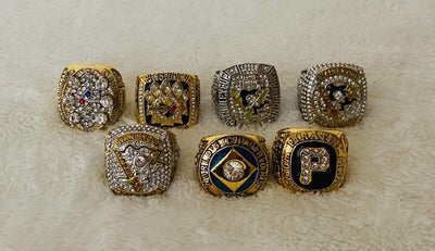 Pittsburgh Ultimate Collection Championship Ring SET, US Ship NFL/MLB/NHL - EB Sports Champion's Cache