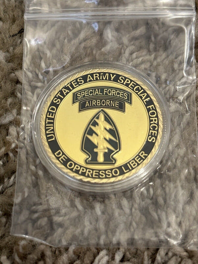 United States Army SF Branch Special Forces Challenge 1oz Gold Coin US FAST SHIP - EB Sports Champion's Cache