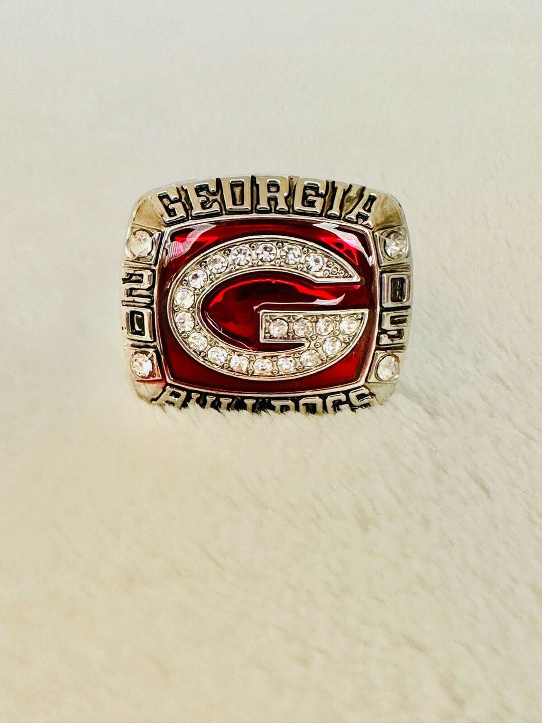 2005 Georgia Bulldogs Championship Ring, US SHIP - EB Sports Champion's Cache