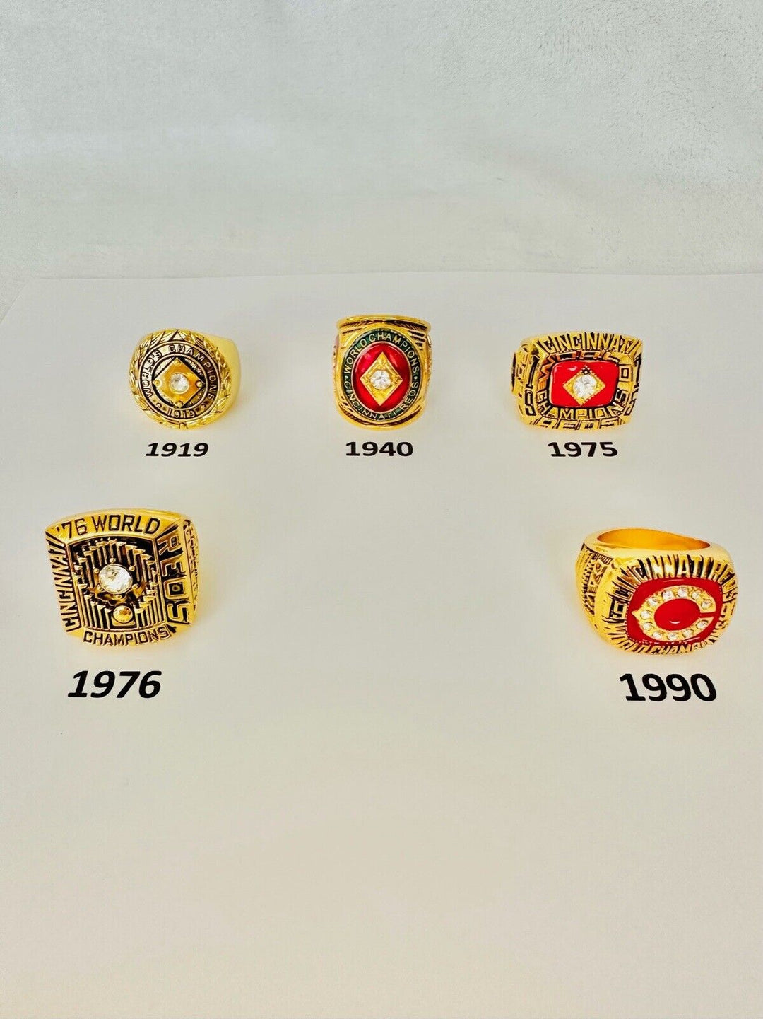 CINCINNATI REDS World Series Championship Ring,  SHIP.     PICK YOUR RING - EB Sports Champion's Cache