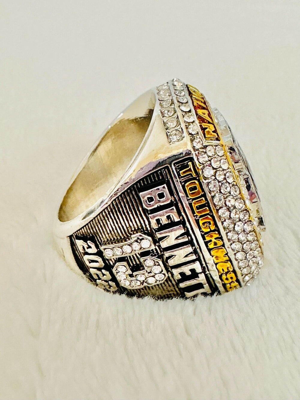 2023 Georgia Bulldogs National Championship Ring, 24K, US SHIP - EB Sports Champion's Cache