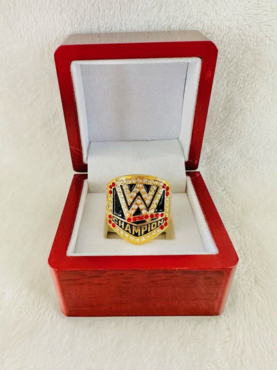 2016 WWE World Wrestling Hall Of Fame Championship Ring W Box,  SHIP - EB Sports Champion's Cache