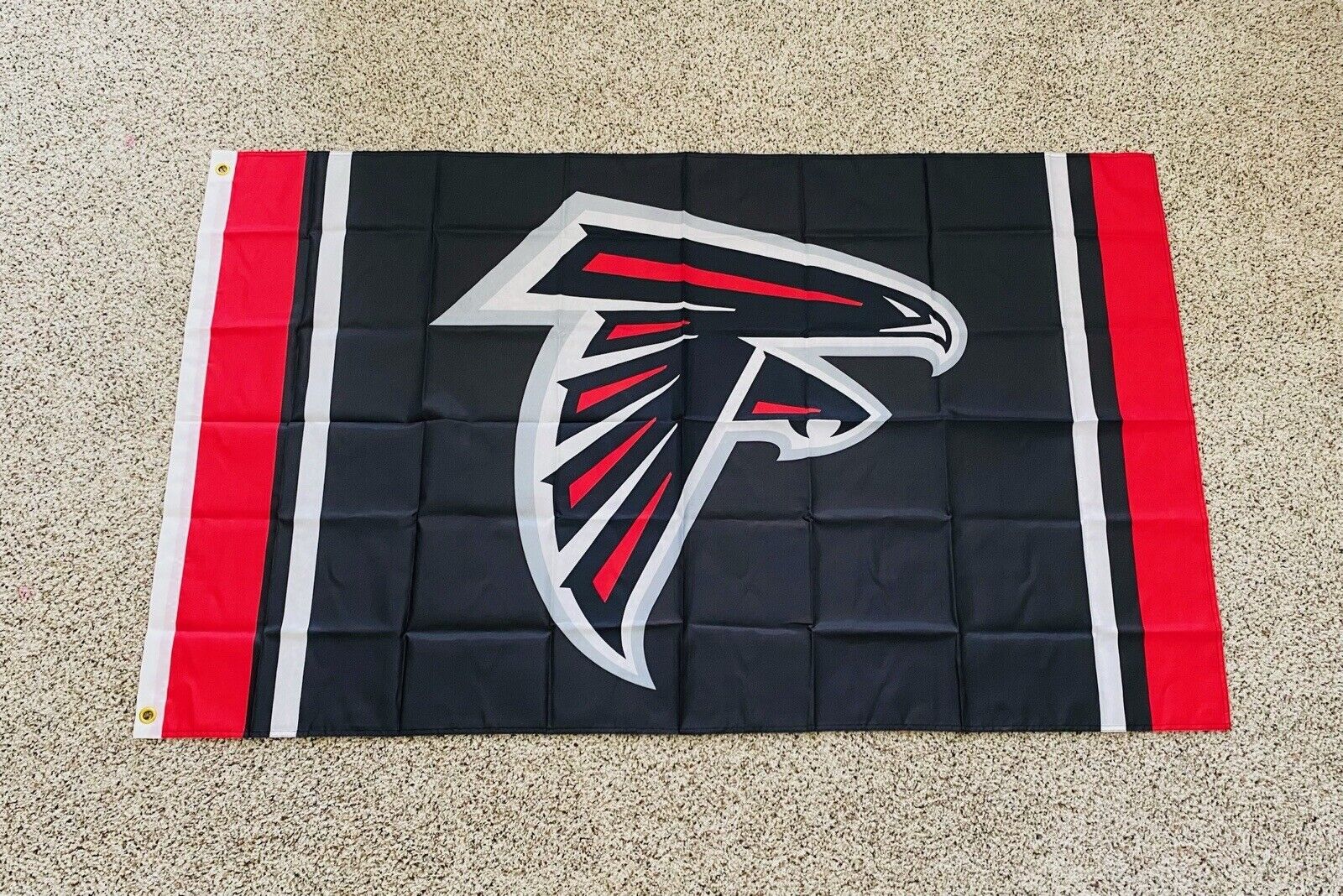 ATLANTA FALCONS 3'X5' FLAG BANNER ***100% Full Color On Both Sides Of Flag*** - EB Sports Champion's Cache