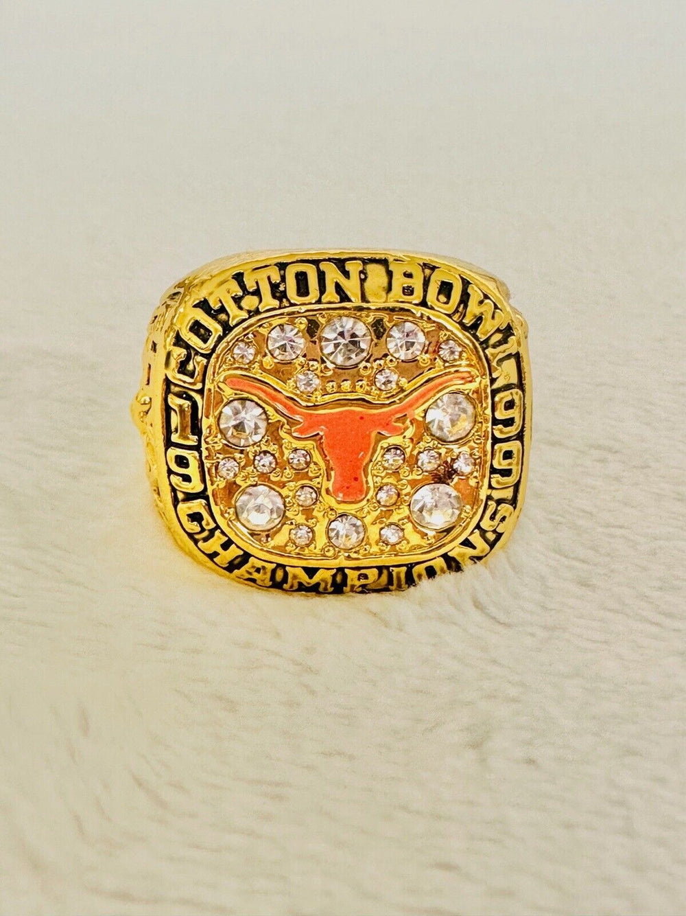 1999 University Of Texas LONGHORNS Cotton Bowl Championship Ring W Box, US SHIP - EB Sports Champion's Cache