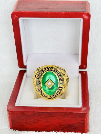 1961 Green Bay Packers Championship Replica Ring W Box, US SHIP - EB Sports Champion's Cache