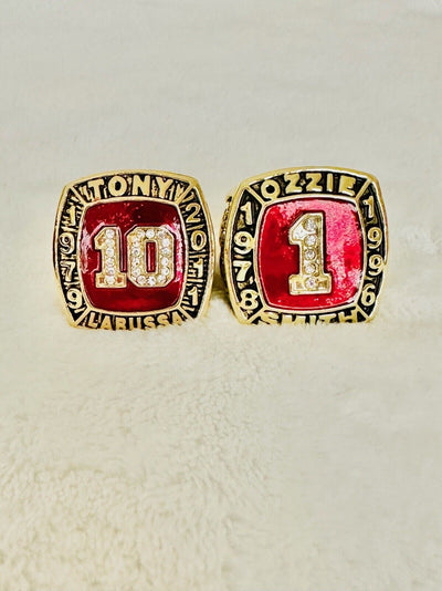 2 St Louis Cardinals Tony Larussa / Ozzie Smith Hall Of Fame Ring Set, US SHIP - EB Sports Champion's Cache