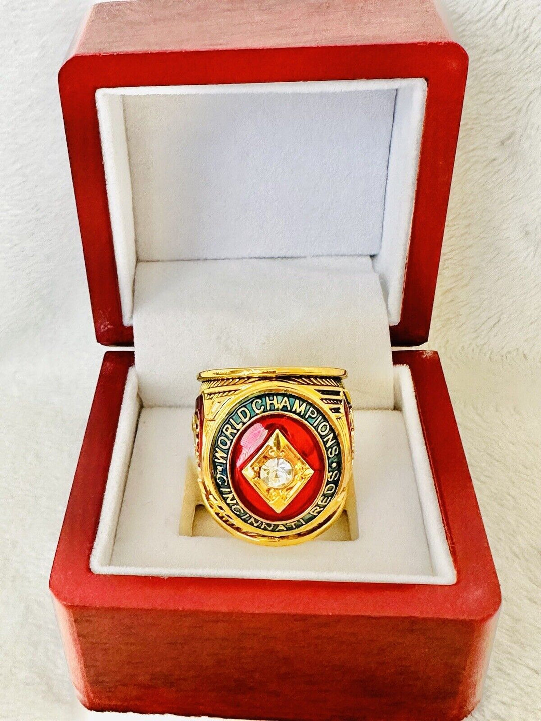 1940 CINCINNATI REDS World Series Championship Ring W Box,  SHIP - EB Sports Champion's Cache