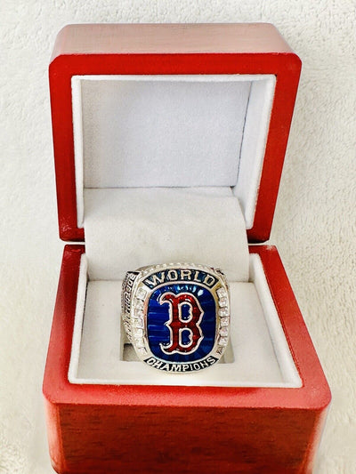 2018 Red Sox World Series Silver Championship Ring W Box,  SHIP - EB Sports Champion's Cache