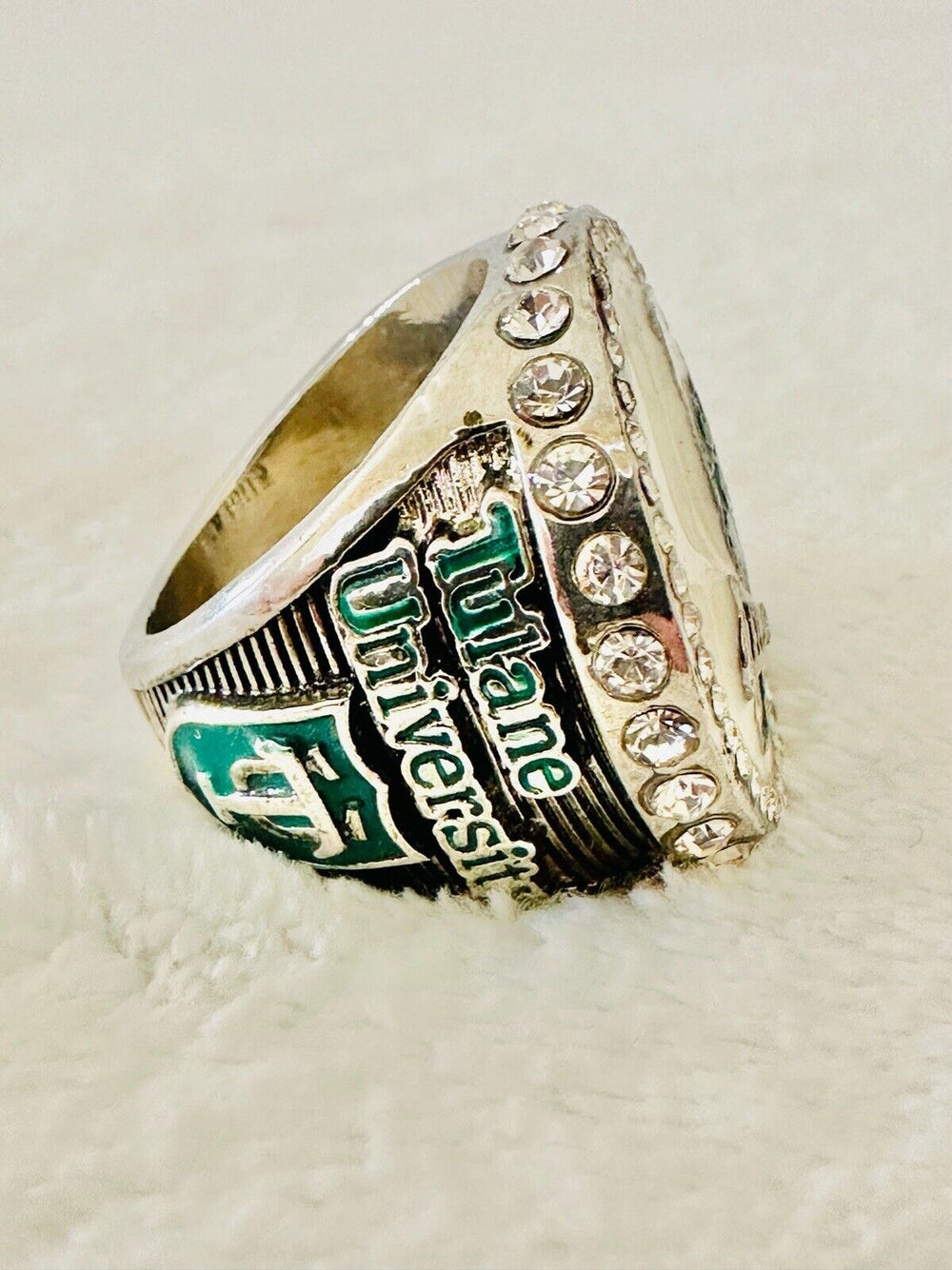 Tulane University Green Wave Authentic RING, US SHIP - EB Sports Champion's Cache