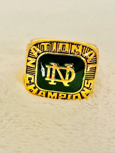 1977 Notre Dame Championship Display fan Ring, US SHIP Joe Montana - EB Sports Champion's Cache