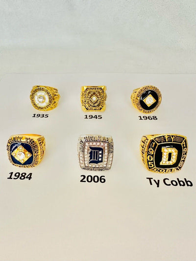 Detroit Tigers World Series Championship Ring,  SHIP, PICK YOUR RING!! - EB Sports Champion's Cache