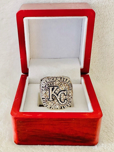 2014 Kansas City Royals AL Championship Ring W Box,  SHIP - EB Sports Champion's Cache