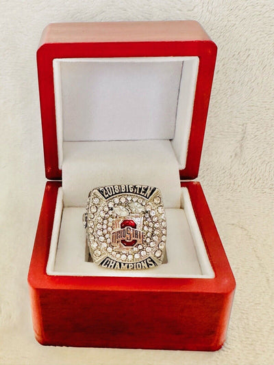 2018 Ohio State NCAA BIG TEN Championship Ring W Box, US SHIP - EB Sports Champion's Cache