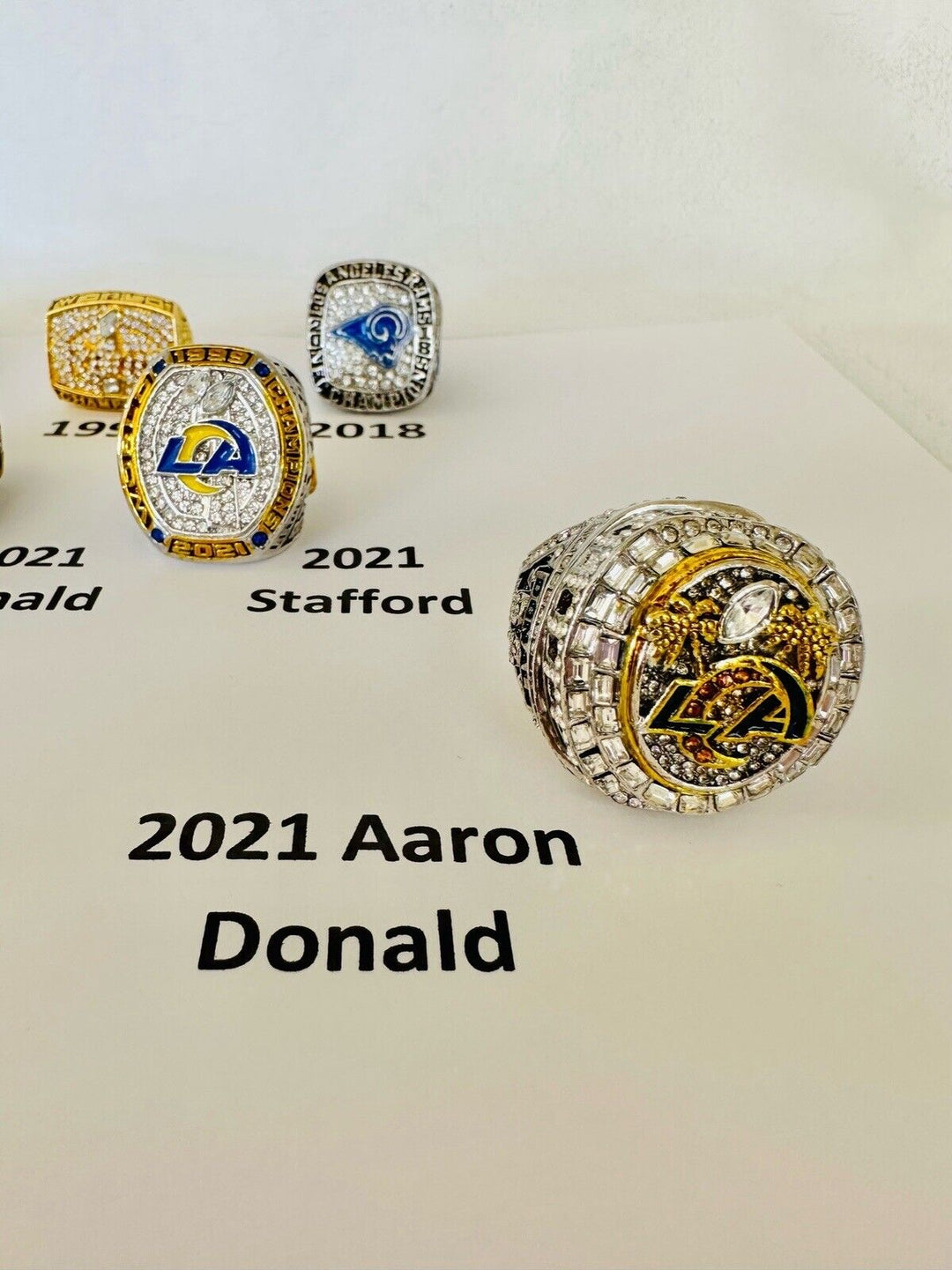 L os Angeles /St Louis Rams Championship Ring US SHIP, PICK YOUR RING! - EB Sports Champion's Cache