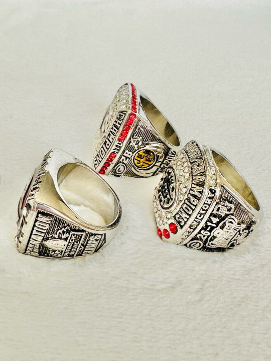 3 PCS Georgia Bulldogs Championship Ring, US SHIP 2005/17/20 - EB Sports Champion's Cache