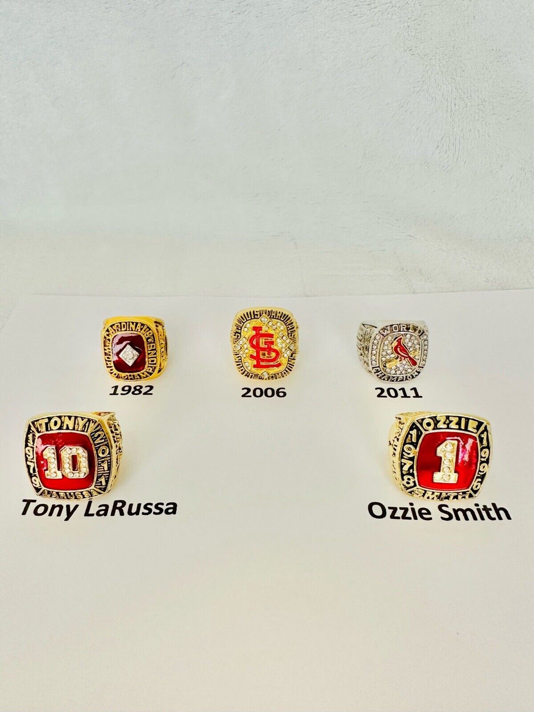 St Louis Cardinals World Series Championship Ring, US SHIP,  PICK YOUR RING!! - EB Sports Champion's Cache