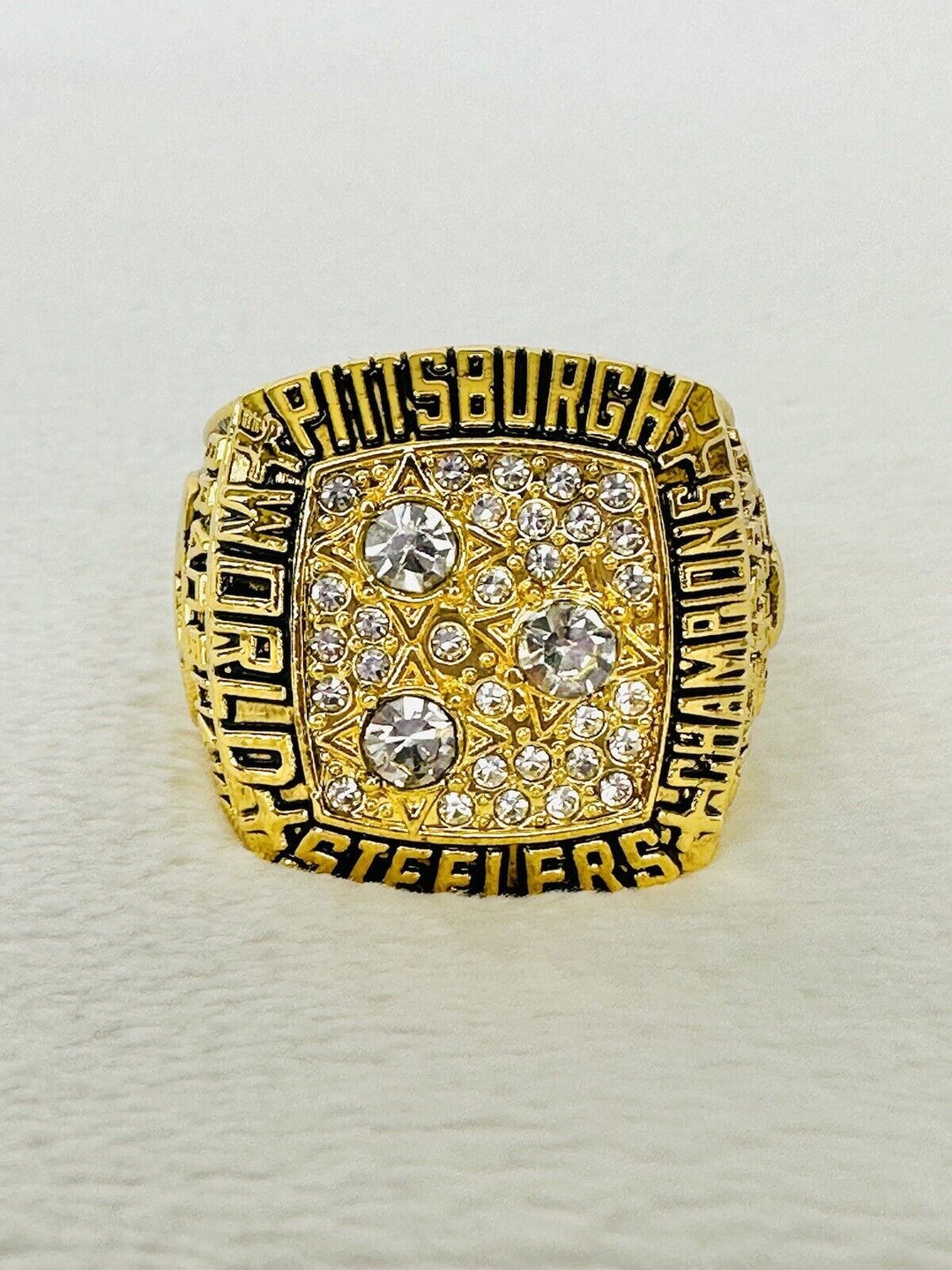 1978 Pittsburgh Steelers Ring W Box Super Bowl Championship Replica, USA SHIP - EB Sports Champion's Cache