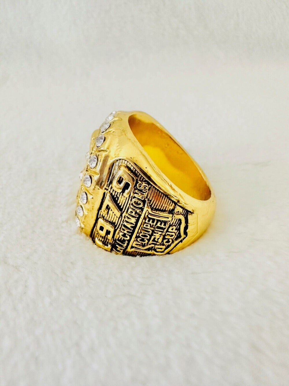 1979 Canadiens Stanley Cup 18k GP Brass Championship Ring W Box,  SHIP - EB Sports Champion's Cache