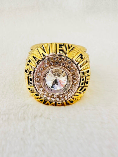 1985 Edmonton Oilers Stanley Cup Championship Ring,  SHIP - EB Sports Champion's Cache