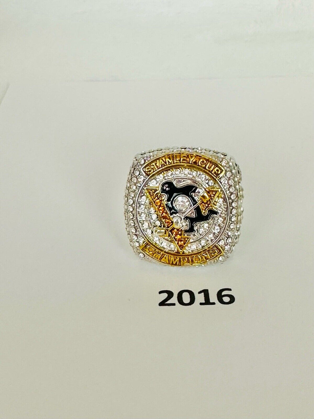 Pittsburgh Penguins 18k GP Championship Ring  SHIP          PICK YOUR RING - EB Sports Champion's Cache