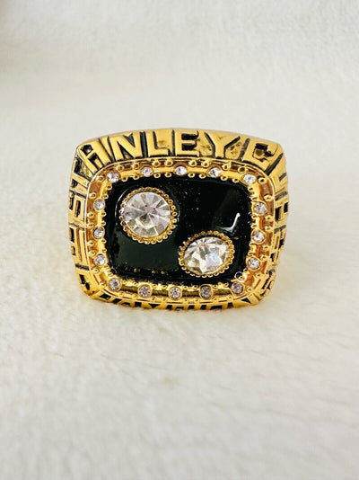 1992 Pittsburgh Penguins  Stanley Cup 18k GP Championship Ring,  SHIP - EB Sports Champion's Cache