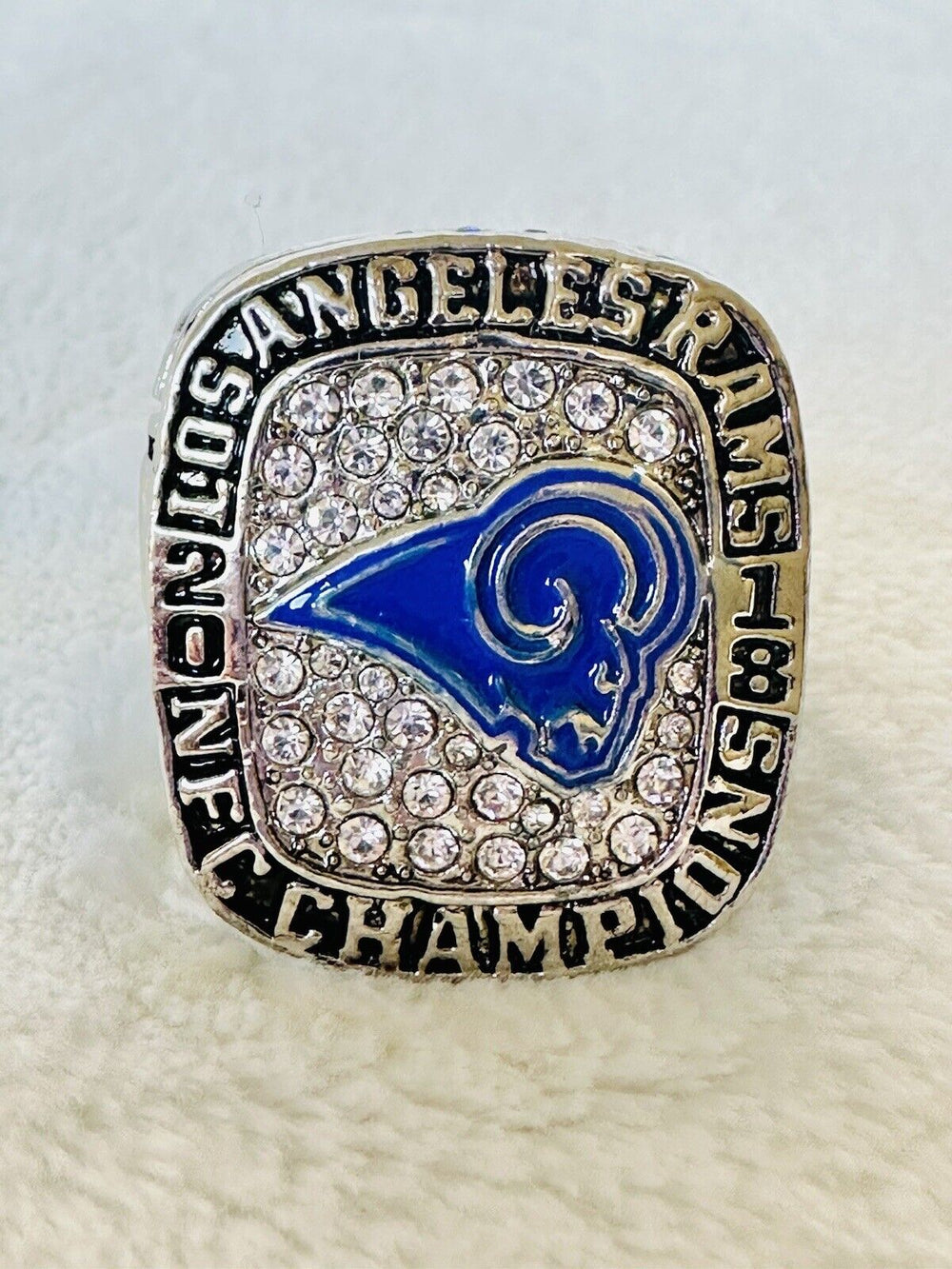 2018 St Louis Rams NFC Championship Ring W Box, US SHIP - EB Sports Champion's Cache