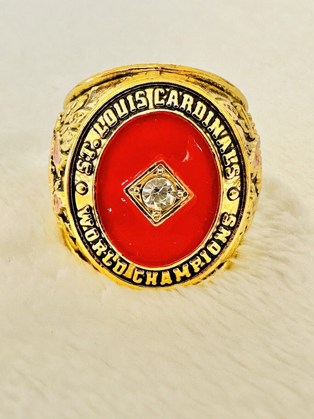 1946 St Louis Cardinals World Series Championship Ring W Box,  SHIP - EB Sports Champion's Cache