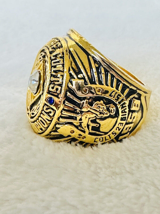 1958 Baltimore/Indianapolis Colts Championship Ring W Box, US SHIP - EB Sports Champion's Cache