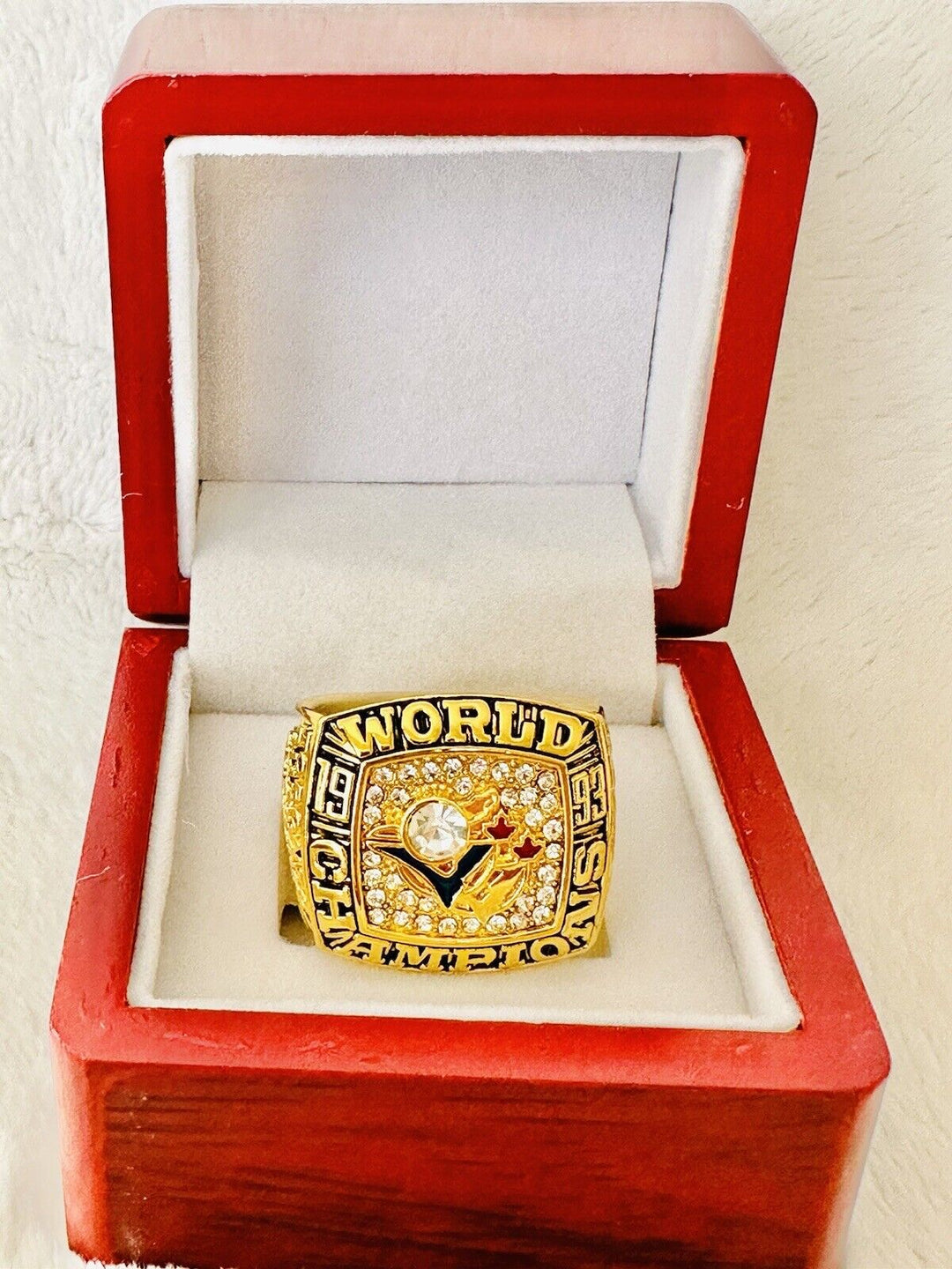 1993 Toronto Blue Jays World Series Championship Ring W Box,  SHIP - EB Sports Champion's Cache