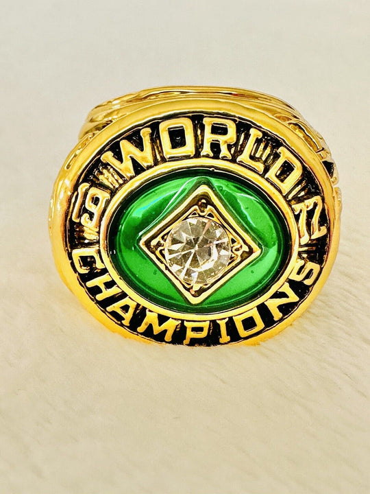 1972 Oakland Athletics World Series Championship Ring W Box,  SHIP - EB Sports Champion's Cache