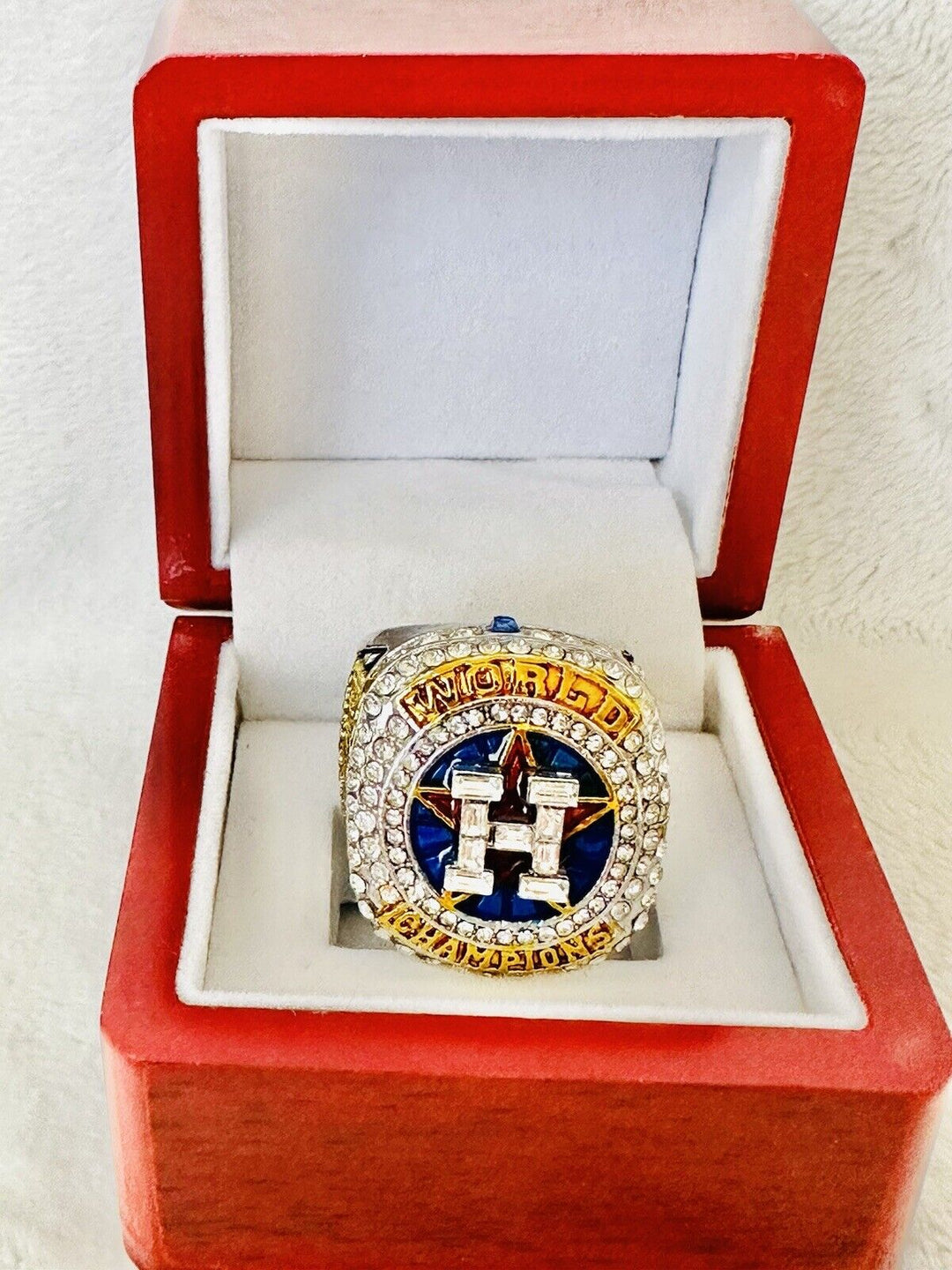 2017 HOUSTON ASTROS CHAMPIONSHIP Ring W Box,  SHIP - EB Sports Champion's Cache