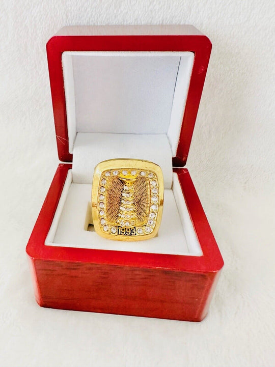 1993 Canadiens Stanley Cup 18k GP Brass Championship Ring W Box,  SHIP - EB Sports Champion's Cache