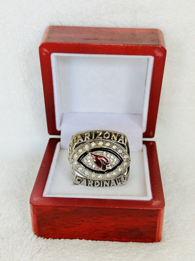 Arizona Cardinals Replica Super Bowl Championship Ring W Box, US SHIP - EB Sports Champion's Cache