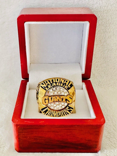 1989 SAN FRANSISCO GIANTS NATIONAL LEAGUE CHAMPIONSHIP RING W BIX, US SHIP - EB Sports Champion's Cache