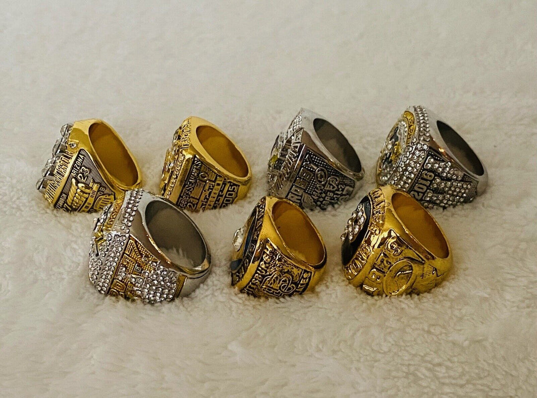 Pittsburgh Ultimate Collection Championship Ring SET W Box, US Ship NFL/MLB/NHL - EB Sports Champion's Cache