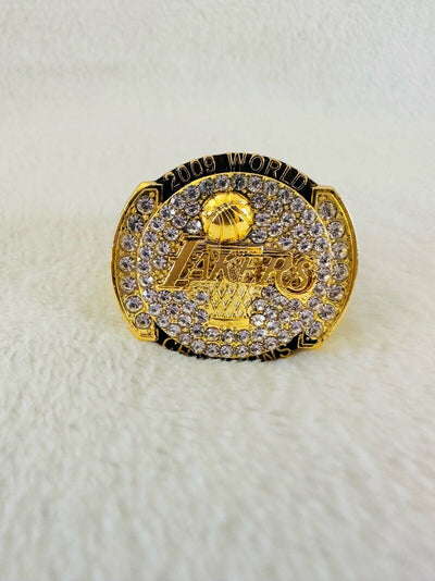 2009 Los Angeles Lakers NBA Championship Replica Ring,  SHIP - EB Sports Champion's Cache