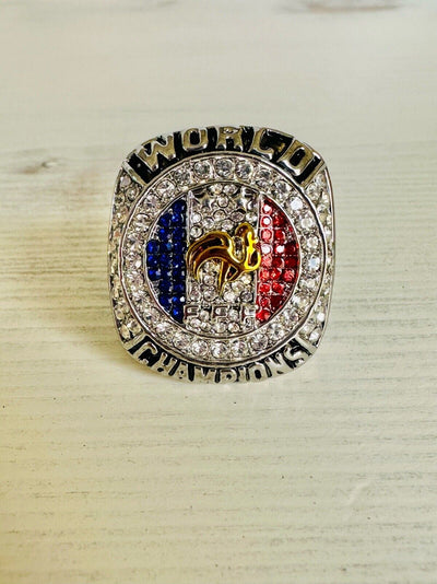 2018 France World Cup Championship Men's Replica Ring,  SHIP Mbappe - EB Sports Champion's Cache