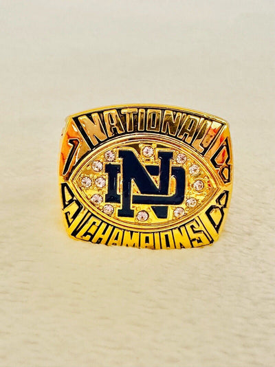 1988 Notre Dame Championship Display fan Ring, US SHIP, Holtz - EB Sports Champion's Cache