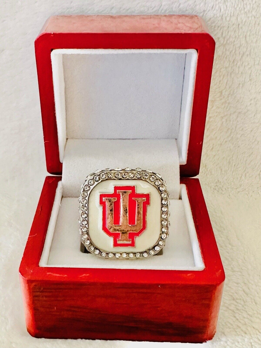 INDIANA HOOSIERS Authentic University RING, US SHIP - EB Sports Champion's Cache