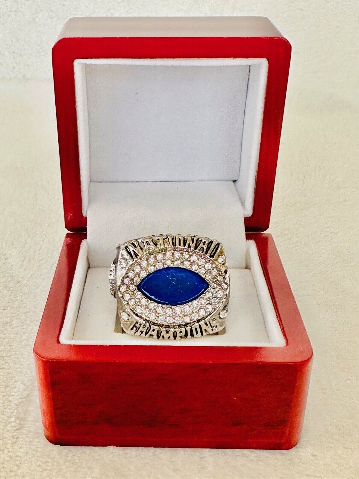 2007 Florida Gators National Championship Ring W Box, US SHIP, Harvin - EB Sports Champion's Cache