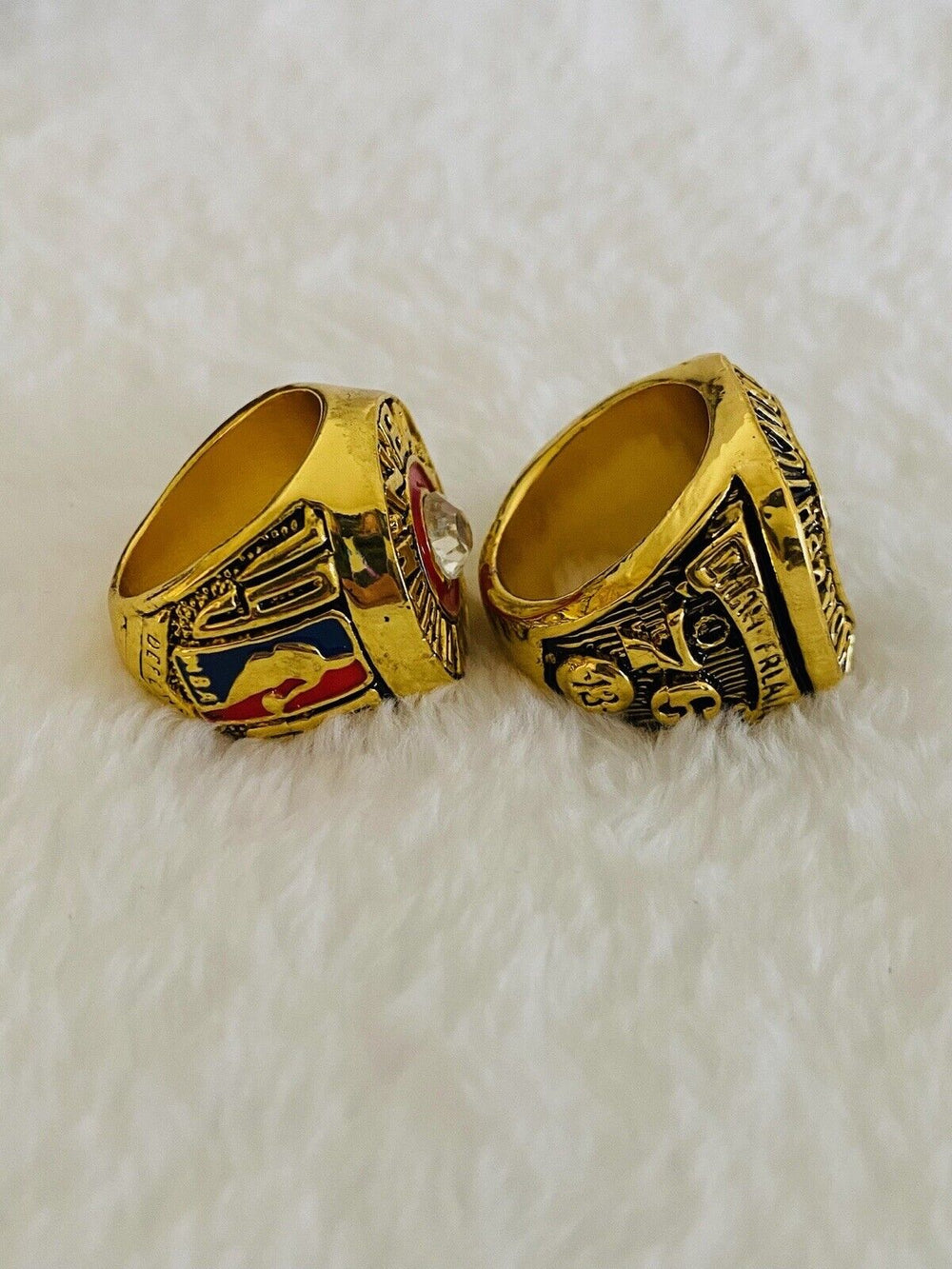 Philadelphia 76ers Championship Ring Set,  SHIP 1967/83 - EB Sports Champion's Cache