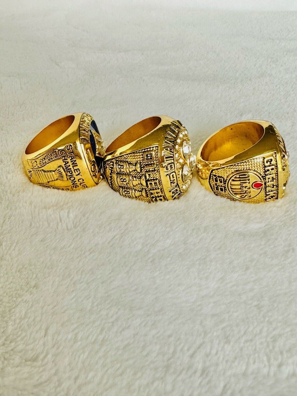 WAYNE GRETZKY MVP Ring Set,  SHIP 1984/87/88 - EB Sports Champion's Cache