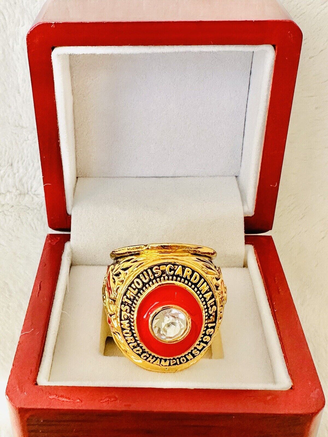 1931 St Louis Cardinals World Series Championship Ring W Box,  SHIP - EB Sports Champion's Cache