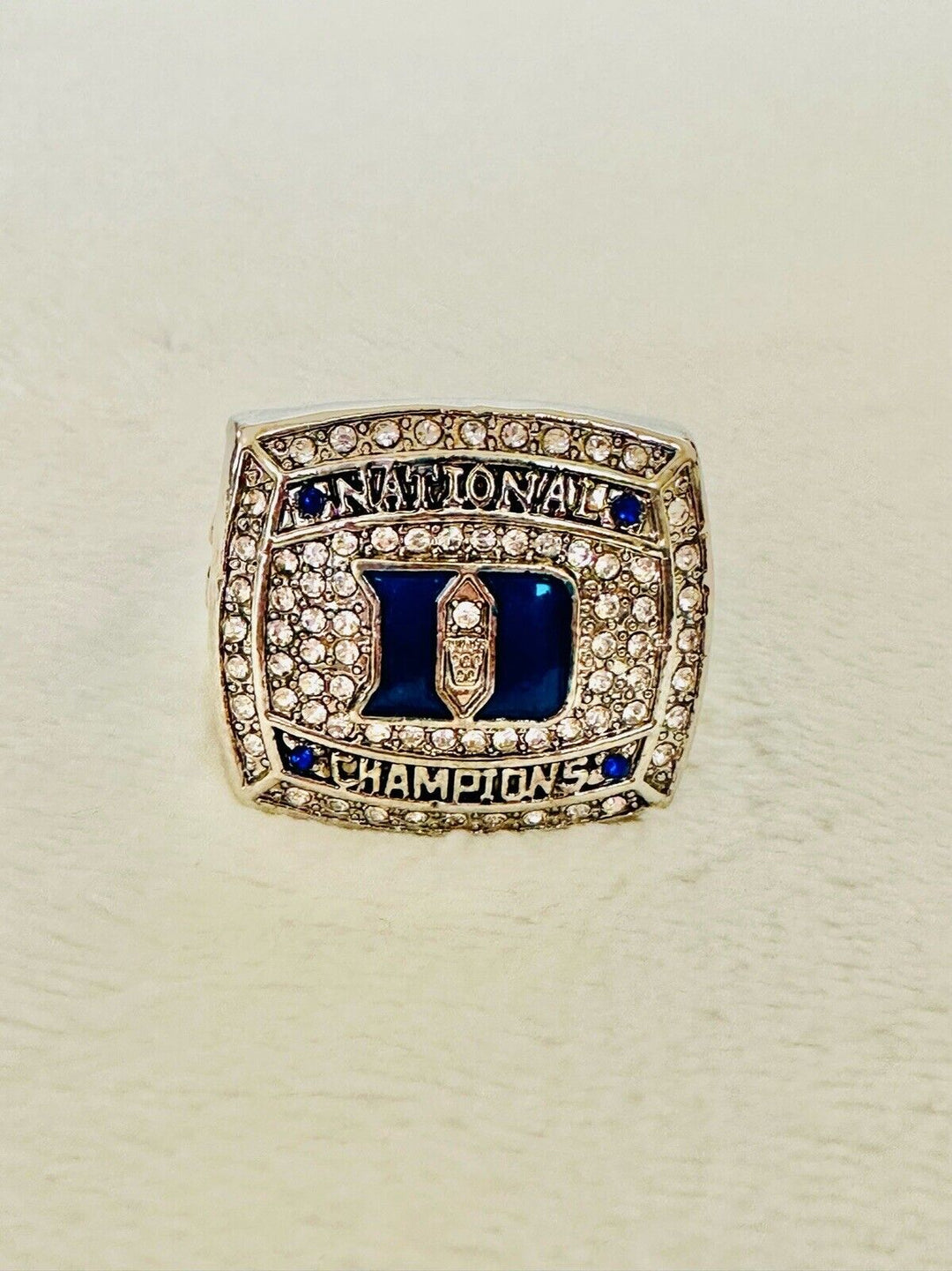 2015 Duke Blue Devils National Championship Basketball Ring, US SHIP Coach K - EB Sports Champion's Cache