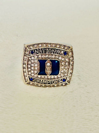 2010 Duke Blue Devils National Championship Basketball Ring, US SHIP Coach K