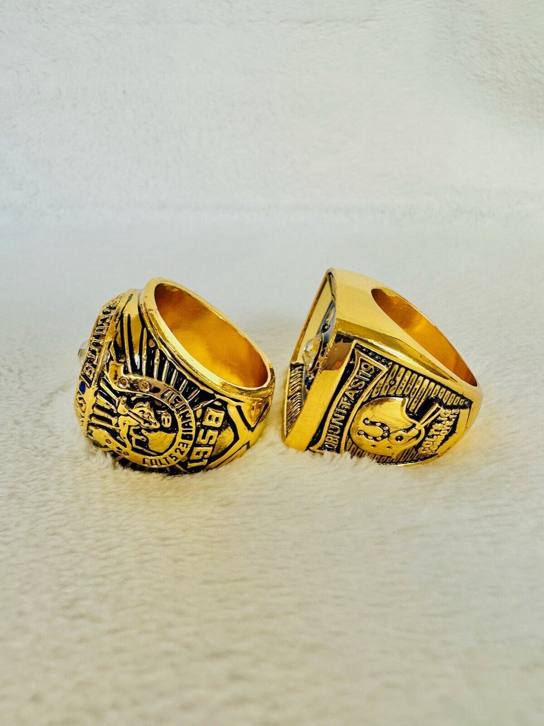 2PCS Baltimore Colts Championship Ring SET, US SHIP 1958/1970 - EB Sports Champion's Cache