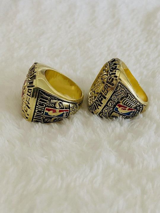 2 PCS Houston Rockets Championship Ring,  SHIP BACK TO BACK 1994/95 - EB Sports Champion's Cache