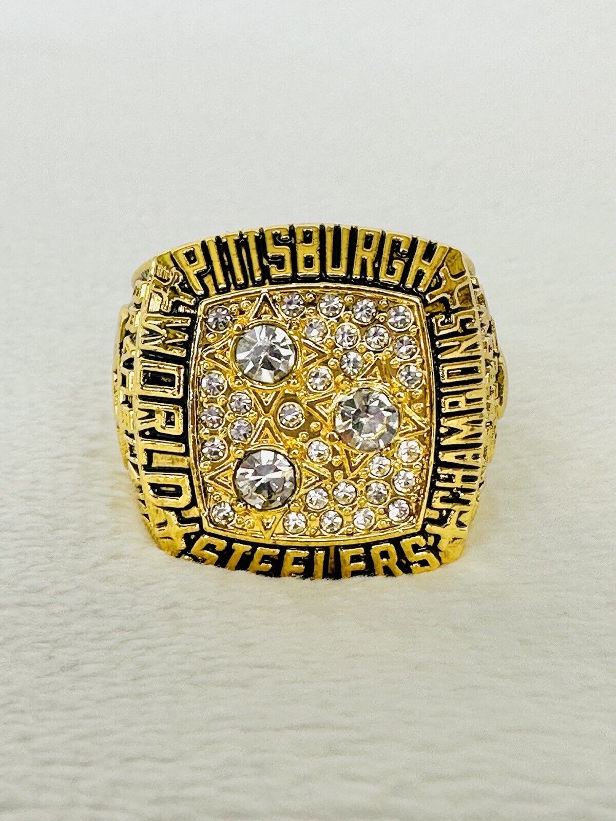 1978 Pittsburgh Steelers Ring - Super Bowl Championship Replica, USA SHIP - EB Sports Champion's Cache