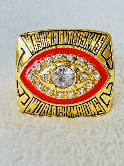 1982 Washington Redskins Championship Replica Ring,  SHIP - EB Sports Champion's Cache